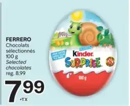 Brunet FERRERO Chocolats sélectionnés offer