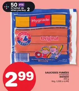 Marches Tradition HYGRADE WIENERS offer