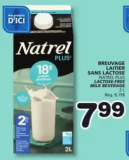 Marches Tradition NATREL PLUS LACTOSE-FREE MILK BEVERAGE offer