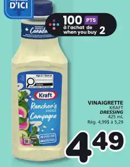 Marches Tradition KRAFT DRESSING offer