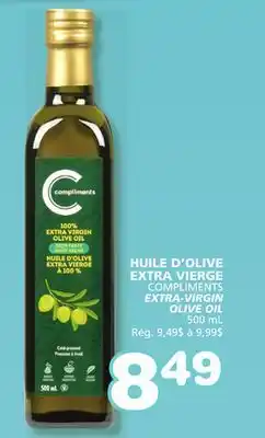 Marches Tradition COMPLIMENTS EXTRA-VIRGIN OLIVE OIL offer