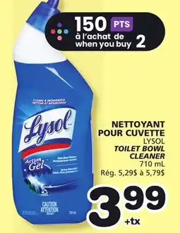 Marches Tradition LYSOL TOILET BOWL CLEANER offer