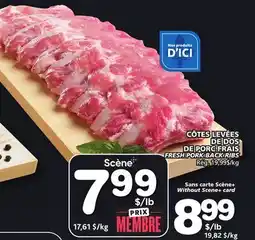 Marches Tradition FRESH PORK BACK RIBS offer