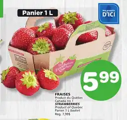 Marches Tradition STRAWBERRIES offer