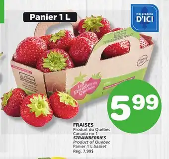 Marches Tradition STRAWBERRIES offer