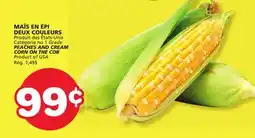 Marches Tradition PEACHES AND CREAM CORN ON THE COB offer