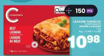 Marches Tradition COMPLIMENTS FROZEN LASAGNA offer