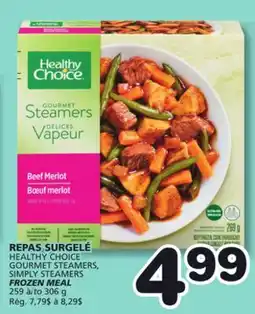 Marches Tradition HEALTHY CHOICE GOURMET STEAMERS FROZEN MEAL offer