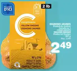 Marches Tradition COMPLIMENTS YELLOW ONIONS offer