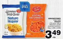 Marches Tradition YUM YUM SNACKS offer