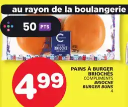 Marches Tradition COMPLIMENTS BRIOCHE BURGER BUNS offer