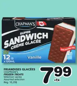 Marches Tradition CHAPMAN'S FROZEN TREATS offer