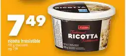 Marche Ami ricotta Irrésistible offer
