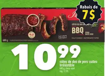 Marche Ami Côtes de dos de porc cuites irrésistible offer