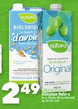 Marche Ami boisson de soya biologique Natur‑a offer