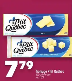 Marche Ami fromage P'tit Québec offer