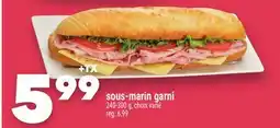 Marche Ami sous-marin garni offer