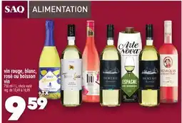 Marche Ami vin rouge, blanc, rosé ou boisson vin offer