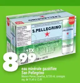Marche Ami eau minérale gazéifiée San Pellegrino offer