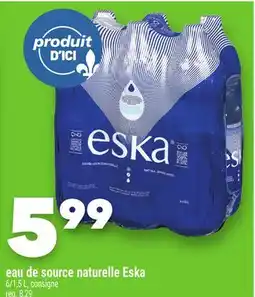 Marche Ami eau de source naturelle Eska offer