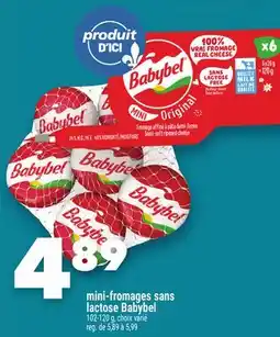 Marche Ami mini-fromages sans lactose Babybel offer