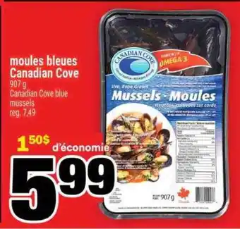 Super C MOULES BLEUES CANADIAN COVE offer