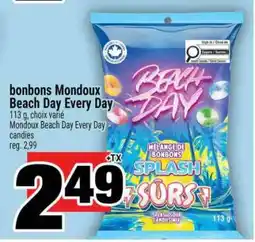 Super C bonbons Mondoux Beach Day Every Day offer