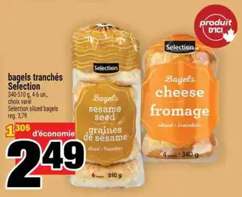 Super C BAGELS TRANCHÉS SELECTION offer
