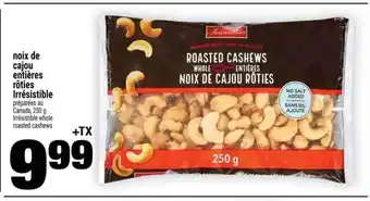 Super C noix de cajou entières rôties offer