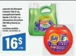 Maxi Tide Pods & Gain Assouplissant offer