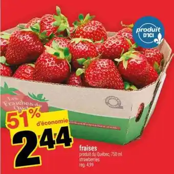 Super C FRAISES offer