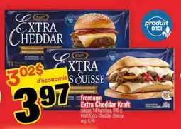 Super C FROMAGE EXTRA CHEDDAR KRAFT offer