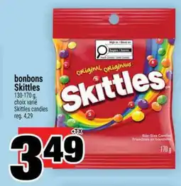 Super C bonbons Skittles offer