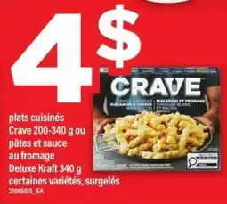 Maxi plats cuisinés Crave offer