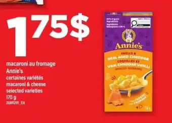 Maxi macaroni au fromage Annie's offer