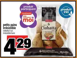 Super C PETITS PAINS IRRÉSISTIBLE offer