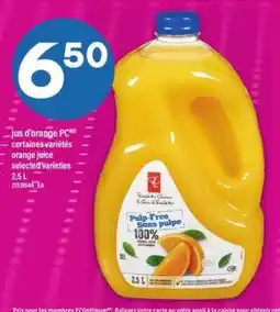 Maxi jus d'orange PC offer