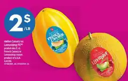 Maxi melon Canary ou Lemondrop PCMD offer
