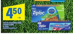 Maxi SACS DE CONSERVATION ZIPLOC offer