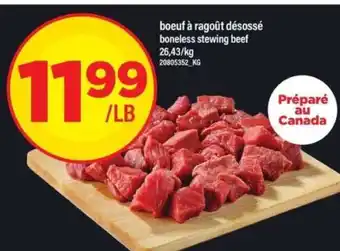 Maxi BŒUF À RAGOÛT DÉSOSSÉ offer