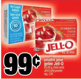 Super C POUDRE POUR GELÉE JELL-O offer