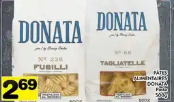 Supermarché PA PÂTES ALIMENTAIRES DONATA | Pasta offer