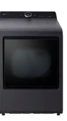 The Brick LG 7.3 Cu. Ft. Electric Dryer with Steam - Matte Black - DLEX8600BE offer