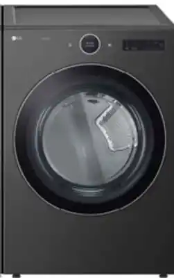 The Brick LG 7.4 Cu. Ft. Smart Electric Dryer with Steam - Black Steel - Stackable - DLEX6700B offer