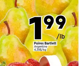 Val-Mont Poires Bartlett Argentine offer