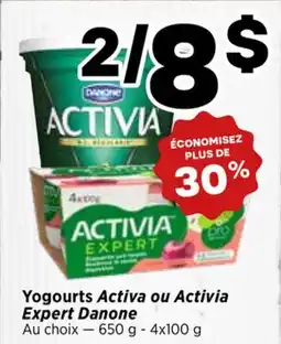 Val-Mont Yogourts Activa ou Activia Expert Danone offer