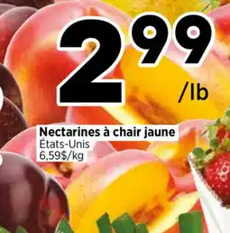 Val-Mont Nectarines à chair jaune offer