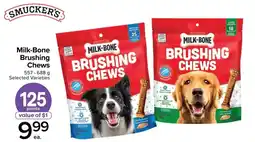 Metro Milk-Bone Brushing Chews offer