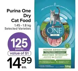 Metro Purina One Dry Cat Food offer