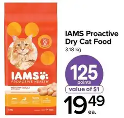 Metro IAMS Proactive Dry Cat Food offer